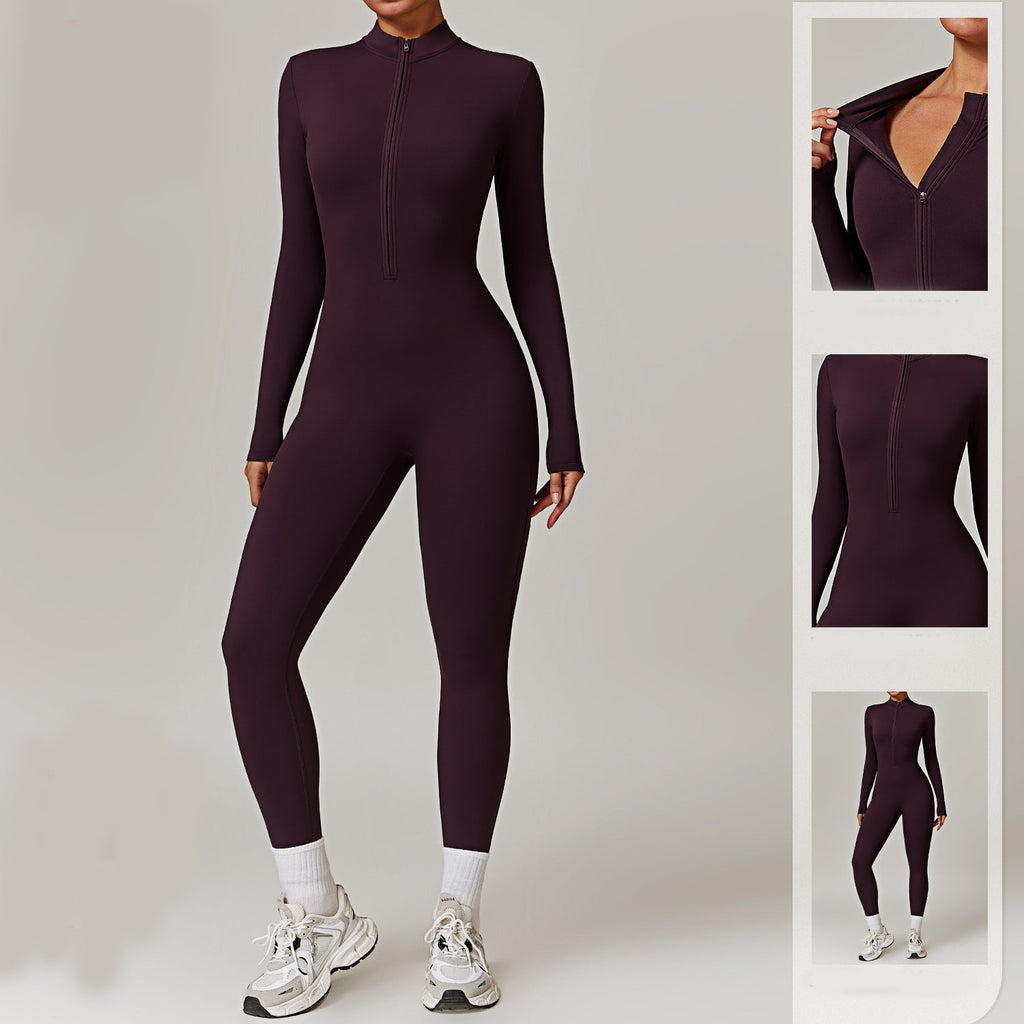 Jasminique Zip Jumpsuit