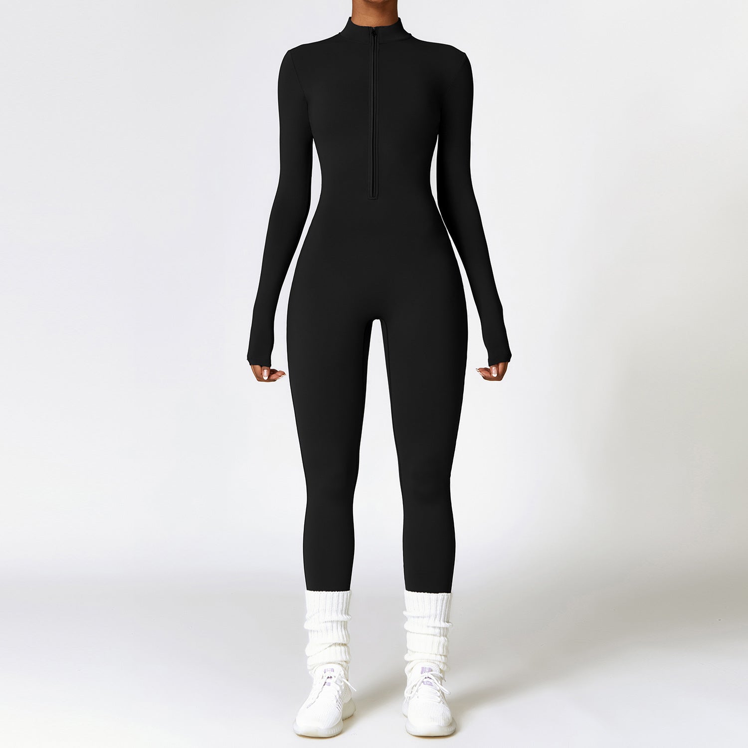 Jasminique Zip Jumpsuit