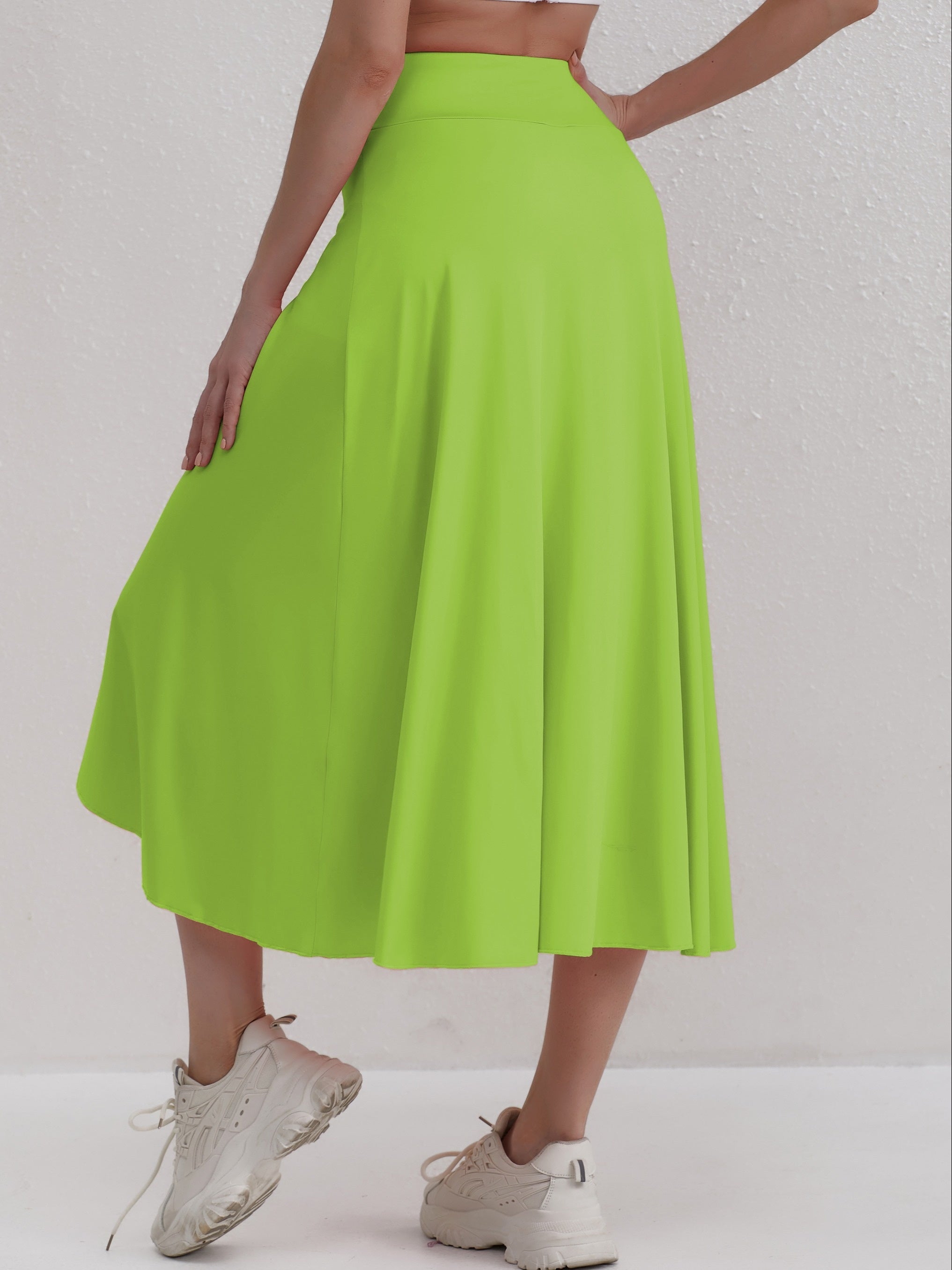 Jasminique Athletic Rok – Asymmetrische Split & Hoge Taille Pasvorm