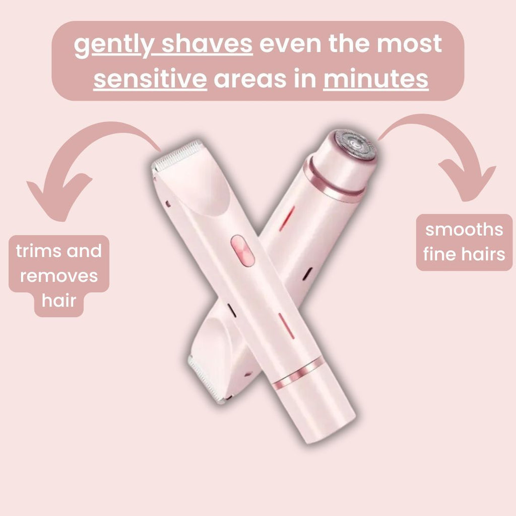 Jasminique GlowShave™ – 2-in-1 Women’s Body Shaver