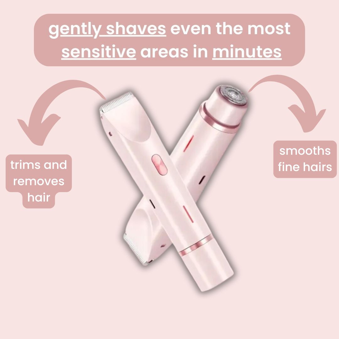 Jasminique GlowShave™ – 2-in-1 Women’s Body Shaver