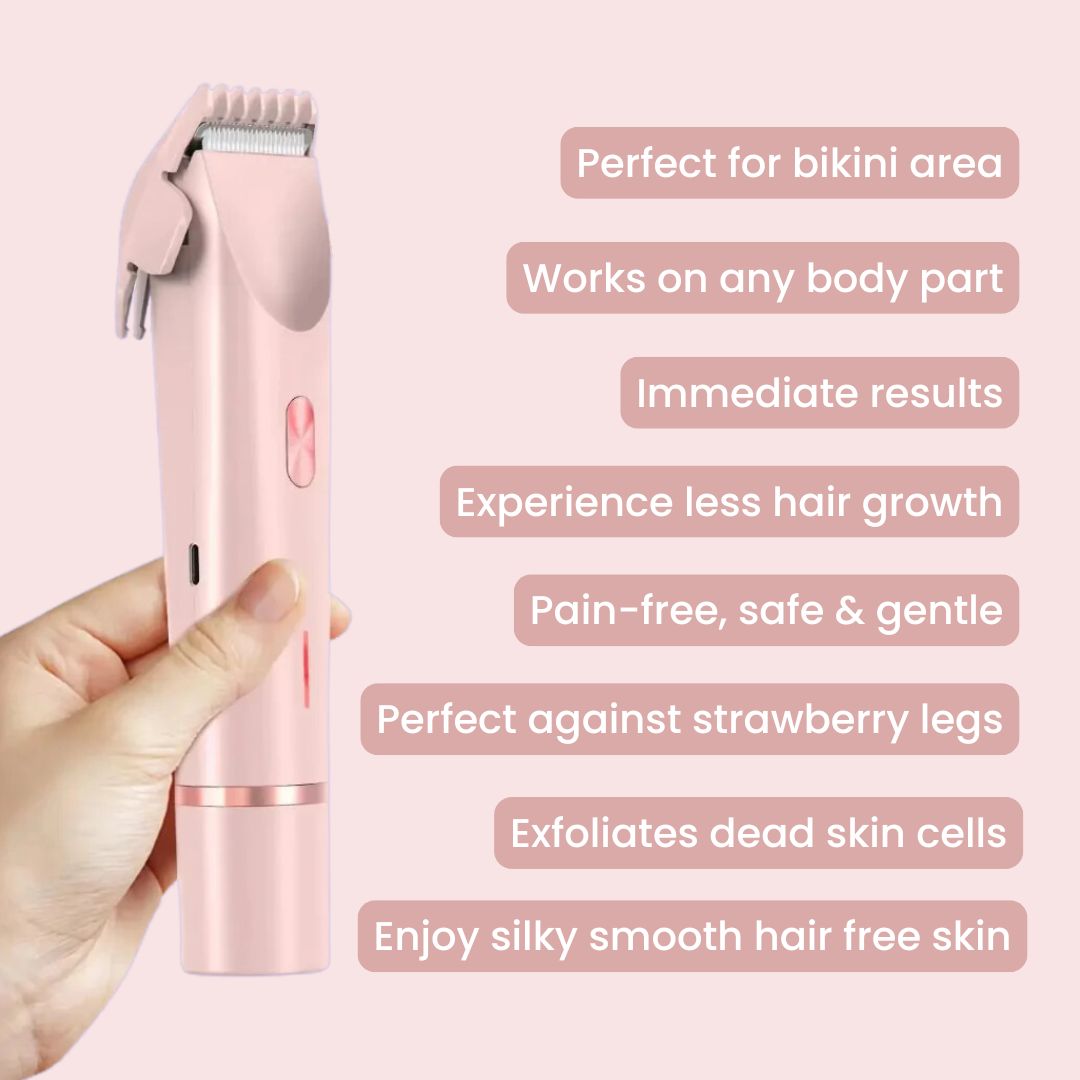Jasminique GlowShave™ – 2-in-1 Women’s Body Shaver