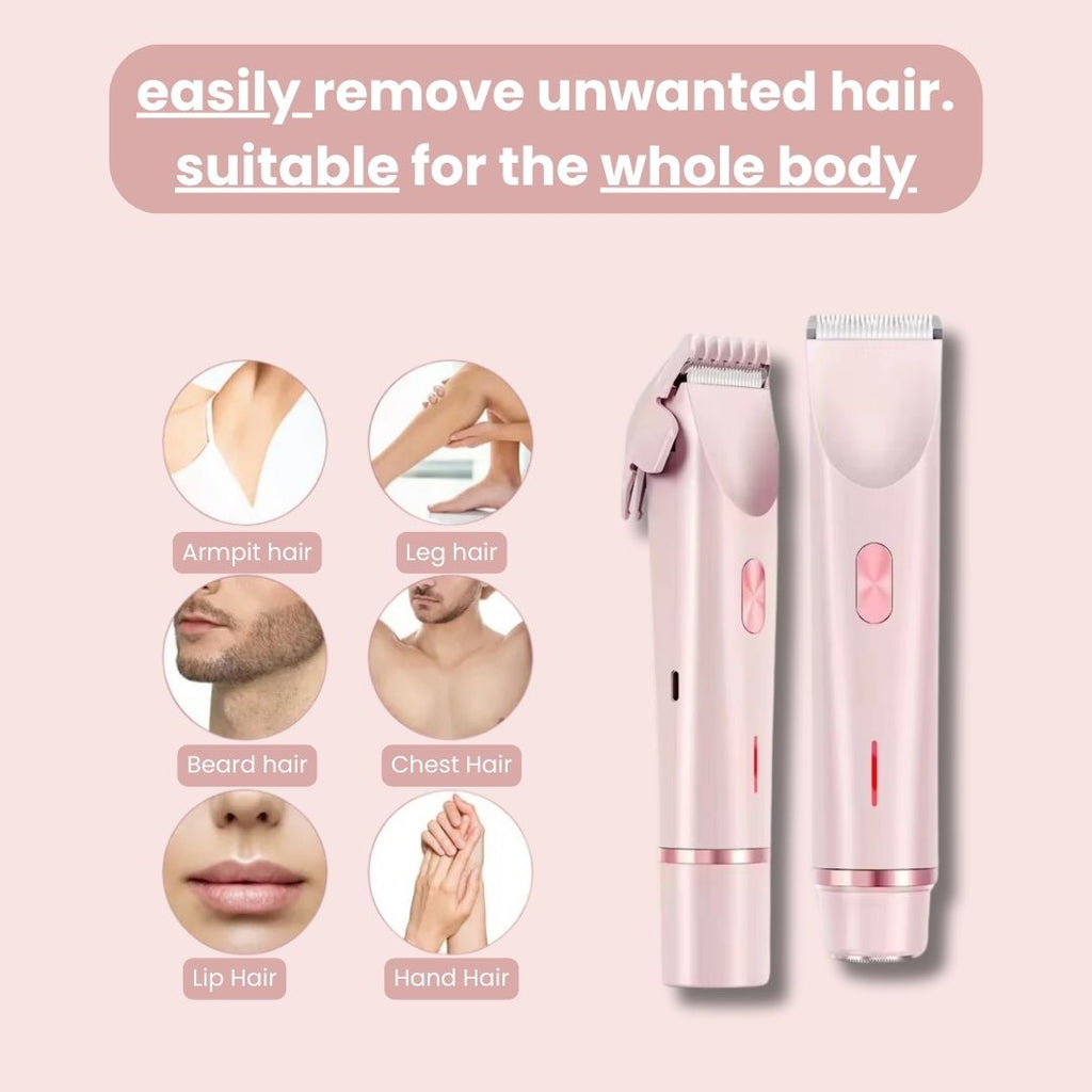 Jasminique GlowShave™ – 2-in-1 Women’s Body Shaver