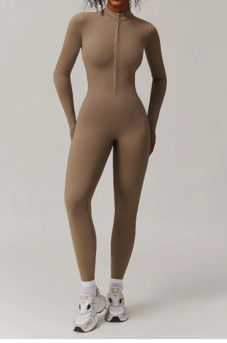 Jasminique Zip Jumpsuit