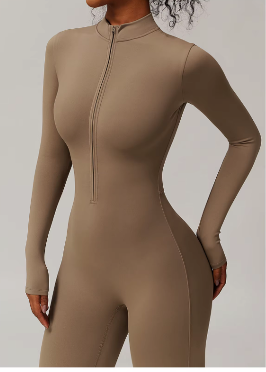 Jasminique Zip Jumpsuit