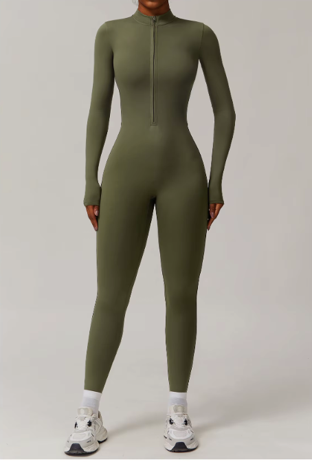Jasminique Zip Jumpsuit