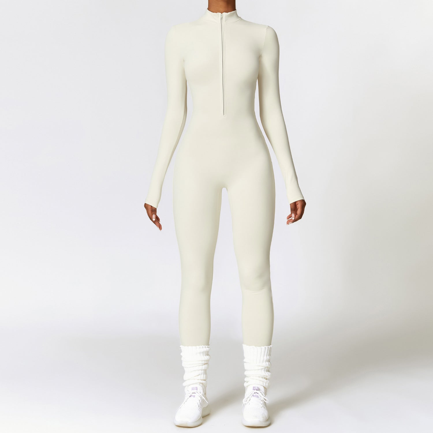 Jasminique Zip Jumpsuit